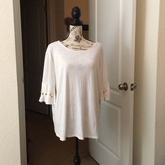 Floral πΈ Bead Design Blouse π